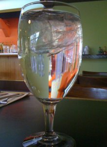 A cup of cold water...